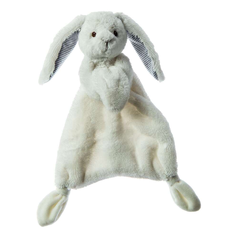 Mary Meyers Silky Bunny Lovey White