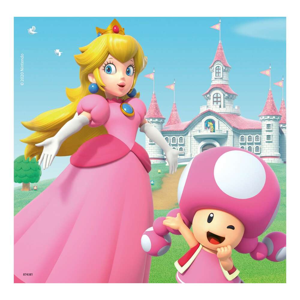 Super Mario 3x 49 Piece Jigsaw Puzzle