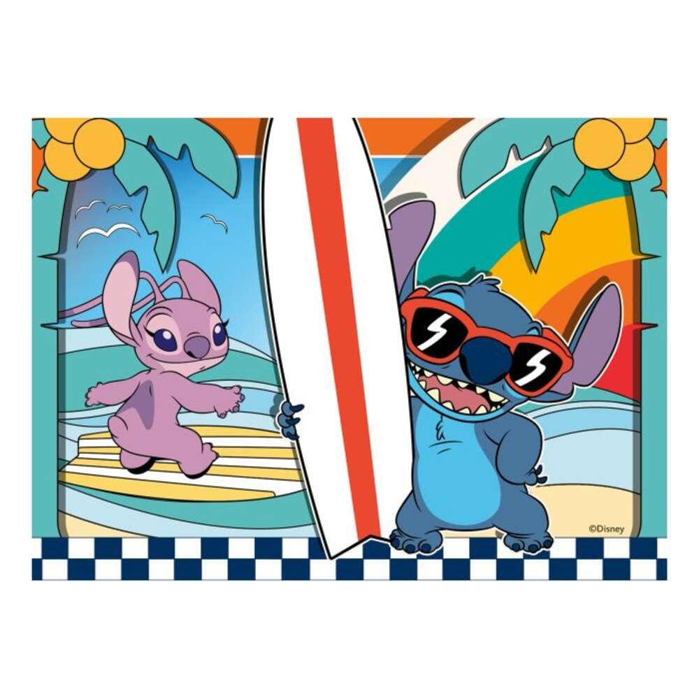 Disney Stitch 4 in a Box Jigsaw Puzzles