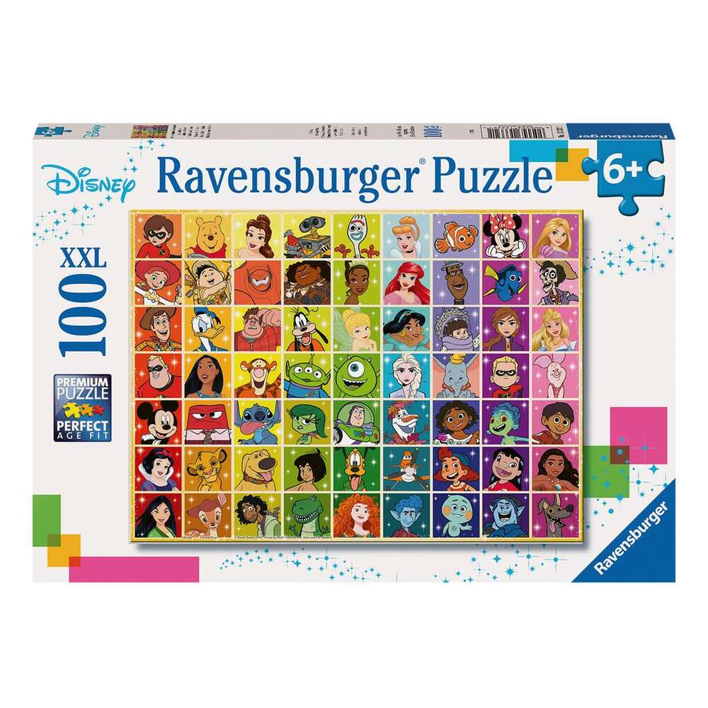 Disney & Pixar Colour Palette XXL 100 Piece Jigsaw Puzzle