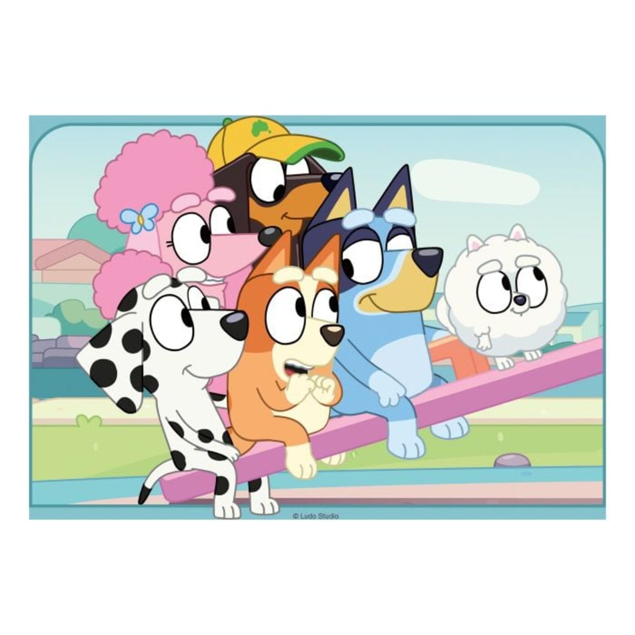 Bluey 2x 12 Piece Jigsaw Puzzle