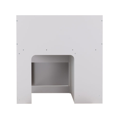 Orlando Low Sleeper Bed - Dove Grey