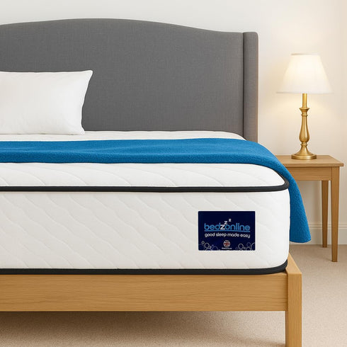 BEDZONLINE Pocket Sprung Mattress - Thick Medium Firmness Sleep Support