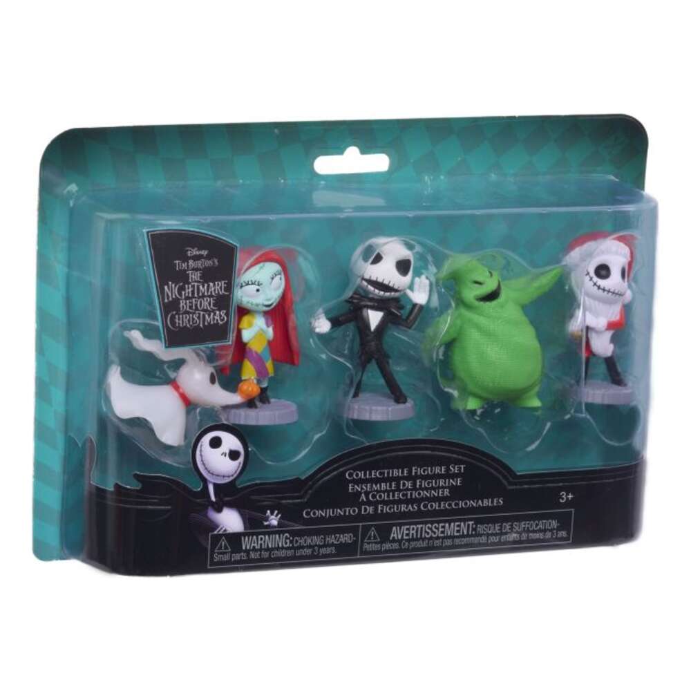 Nightmare Before Xmas 5pk Collectible Figure Set