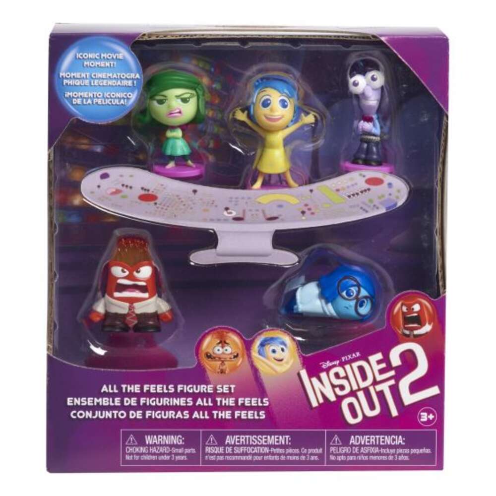 Inside Out 2 Feels Figures Set