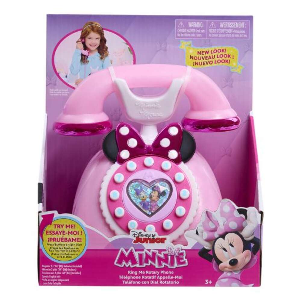 Minnie Mouse Ring Me Rotary Phone