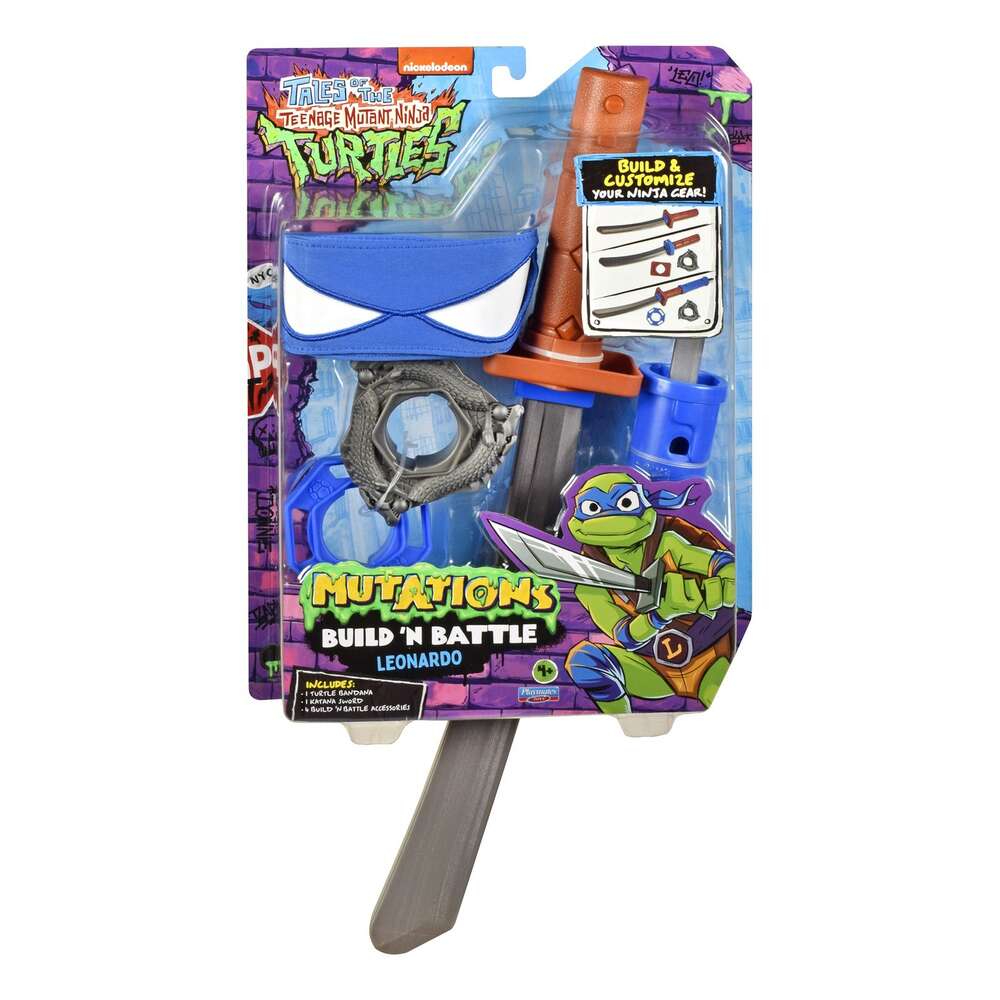 Tales of TMNT Build n Battle Leonardo's Weapon