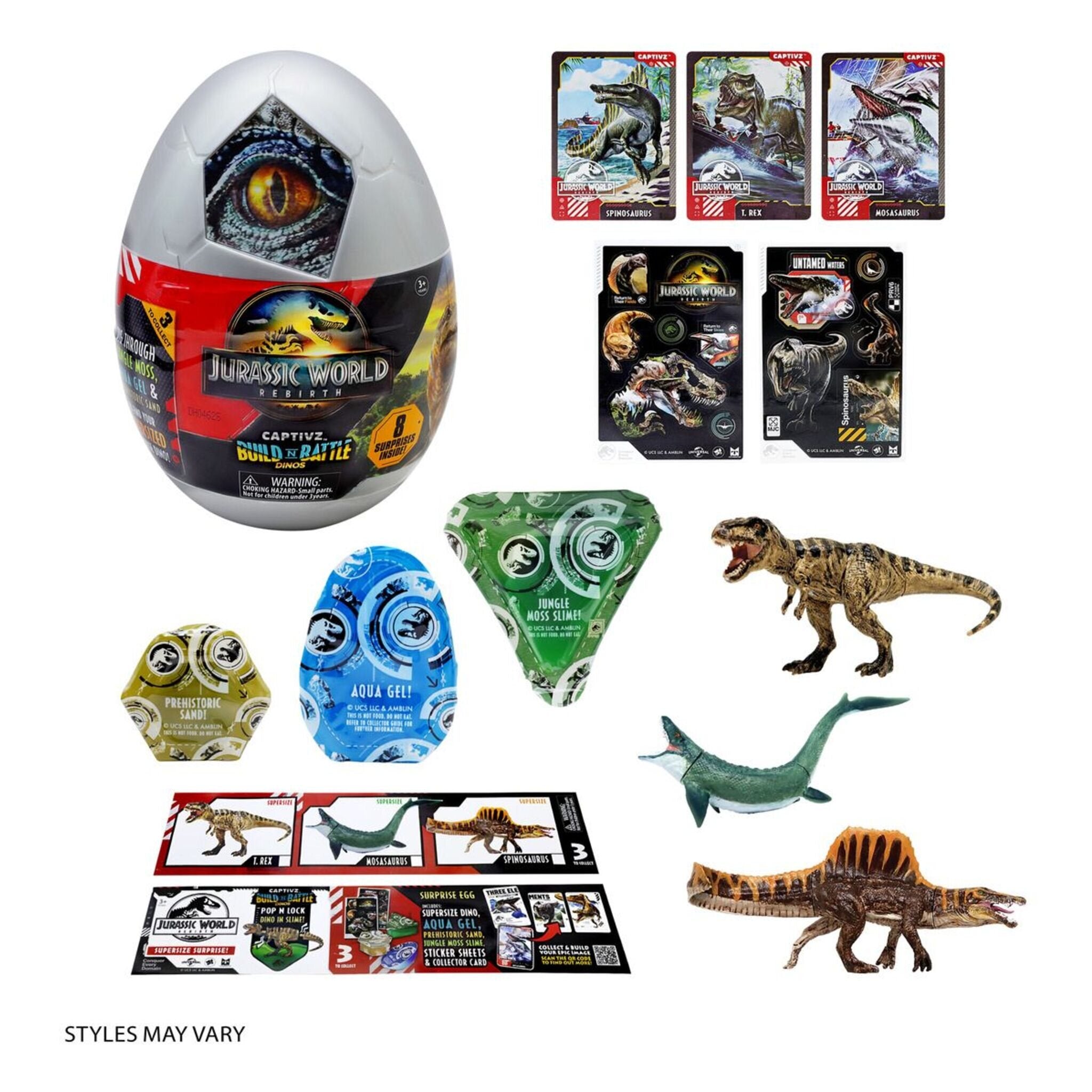 Jurassic World Captivz New Era Surprise Egg
