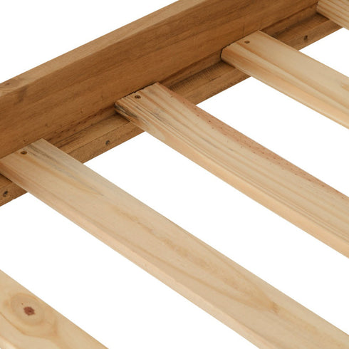 Maya 4FT Bed - Distressed Waxed Pine