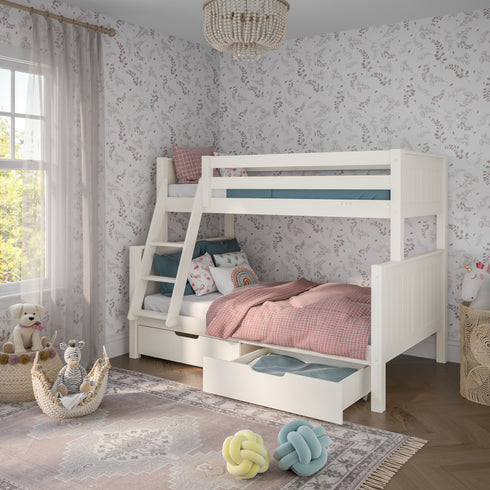 Classic Originals Trio Bunk Bed With Pair Of Storage Drawers