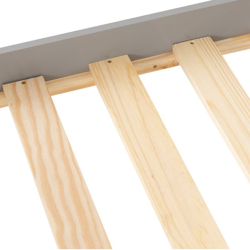 Amber 4FT6 Bed - Grey Slate