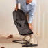 BabyBjörn Baby Bouncers Balance Soft- Woven/Jersey Tri Fabric, Dark Grey