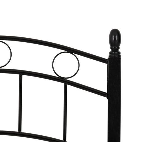 Luton 3FT Bed - Black/Blackips