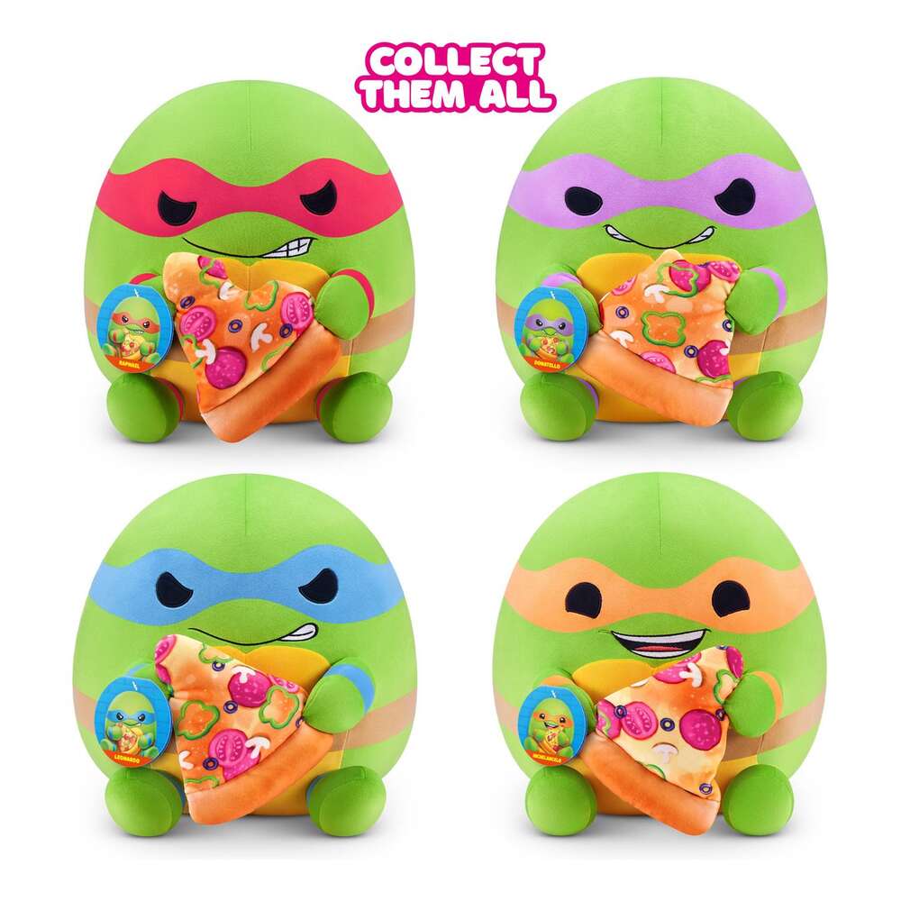 Snackles 14-Inch Plush Teenage Mutant Ninja Turtles Edition