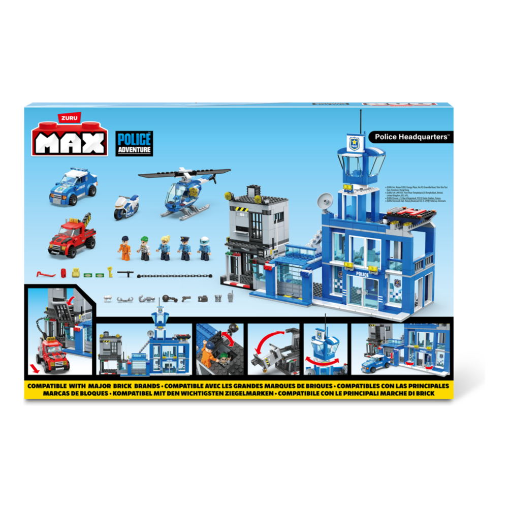 Max City 870 Brick Box Playset Series 1