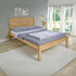 Barton 5FT Bed - Waxed Pine