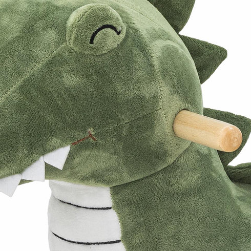 Bloomingville Mini Arnie Rocking Toy Crocodile - Green Polyester