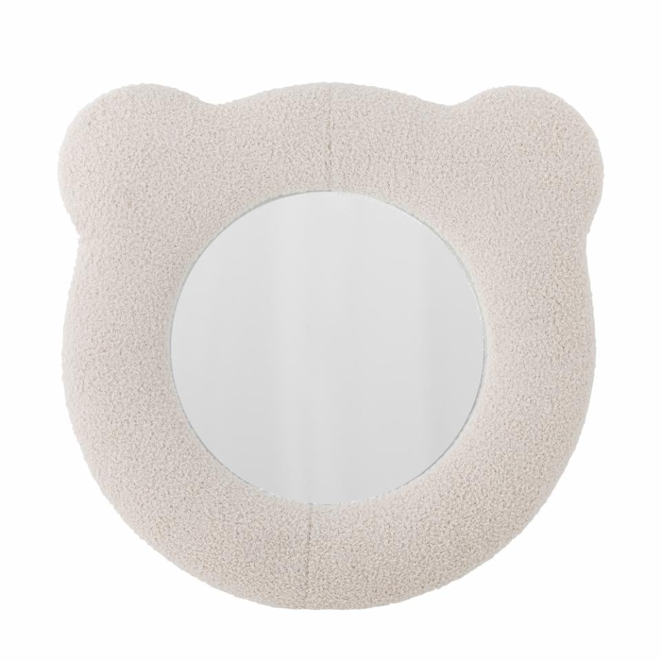 Bloomingville Mini Baily Wall Mirror - White Polyester