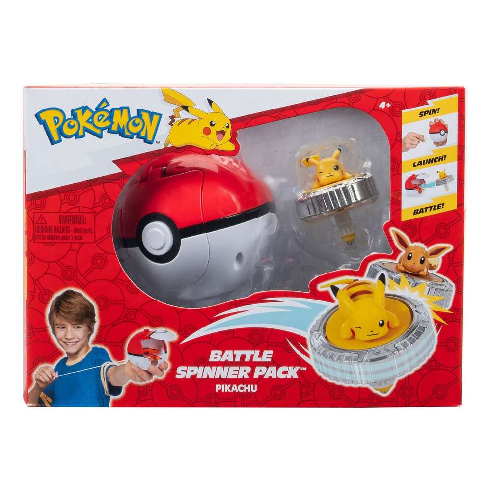 Pokemon Battle Spinner Pack (Pikachu&Poke Ball)