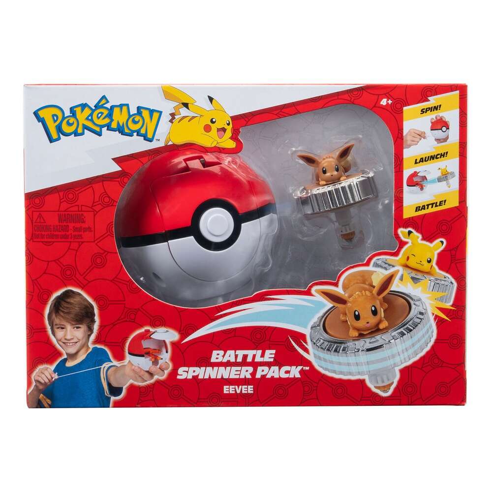 Pokemon Battle Spinner Pack (Eevee & Poke Ball)