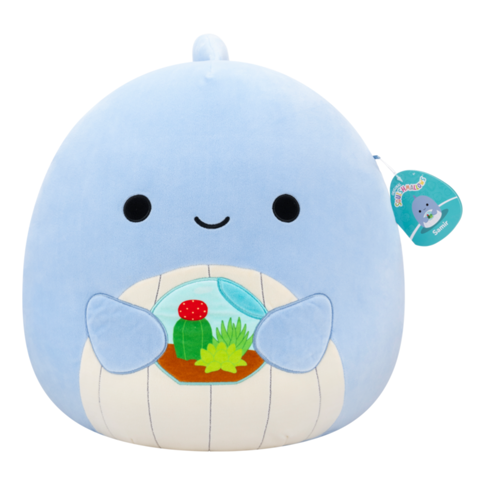 Squishmallows - 16in Samir the Light Blue Whale
