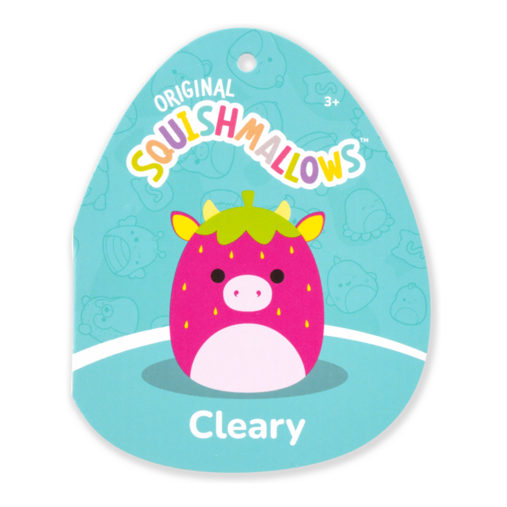 Squishmallows - 12in Cleary the Hot Pink Cow