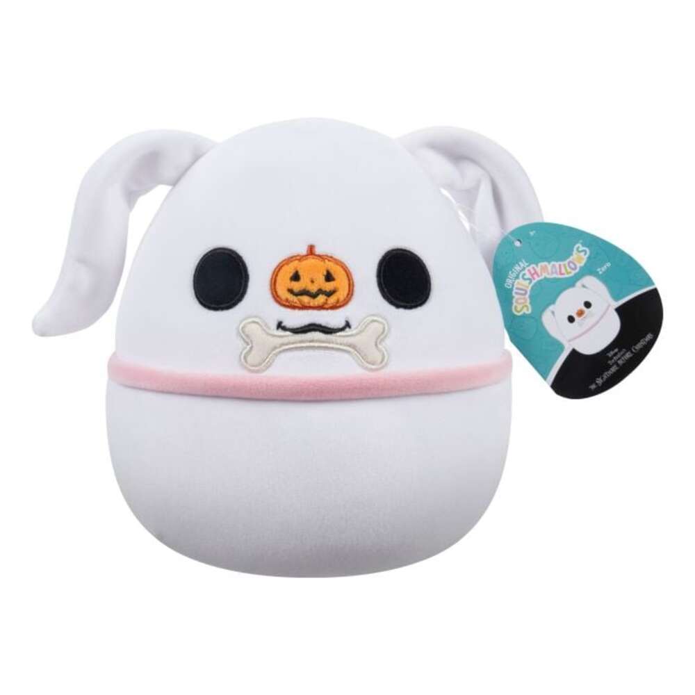 Squishmallows 8" Disney Nightmare Before Christmas Zero with Bone
