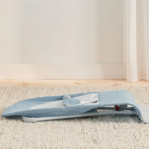 BabyBjörn Baby Bouncers Balance Soft- 3D Mesh, Sky Blue/White