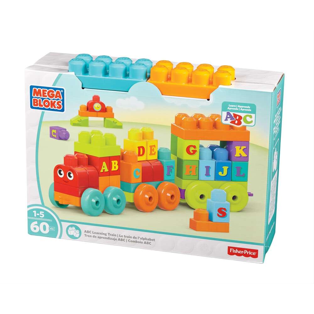 Mega Bloks ABC Learning Train