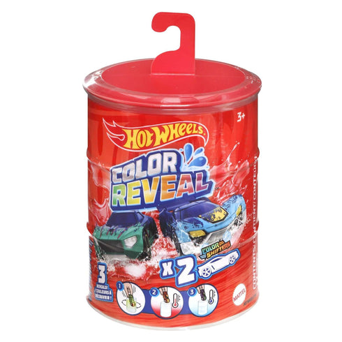 Hot Wheels Colour Reveal 2-Pack in CDU