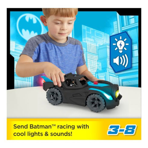 Fisher Price Imaginext DC Super Friends Lights & Sounds Batmobile