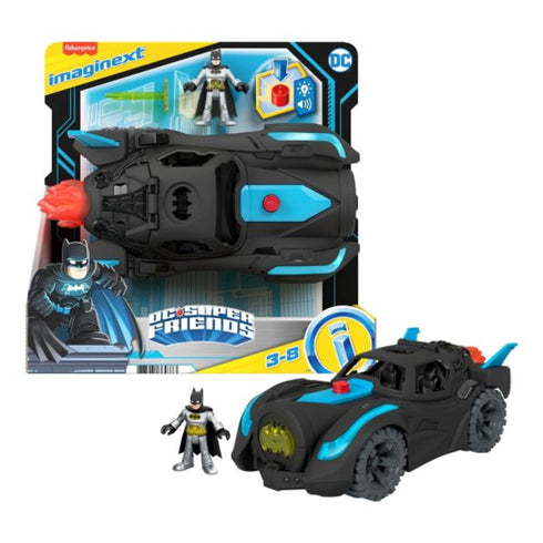 Fisher Price Imaginext DC Super Friends Lights & Sounds Batmobile