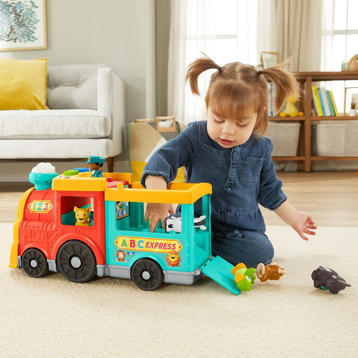 Fisher Price Little People Big ABC Animal Train