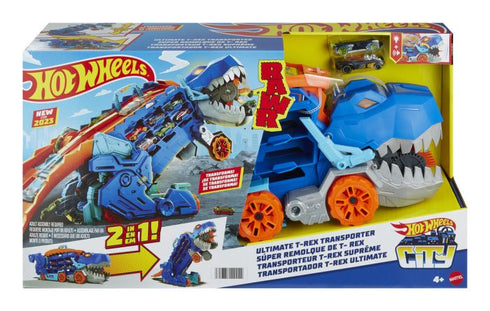 Hot Wheels Ultimate T-Rex Transporter Playset