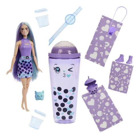 Barbie POP Reveal Bubble Tea Series - Taro Milk
