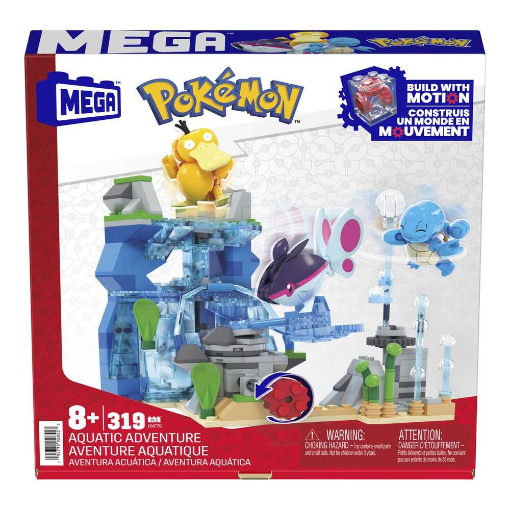 Mega Bloks Pokemon Aquatic Adventure