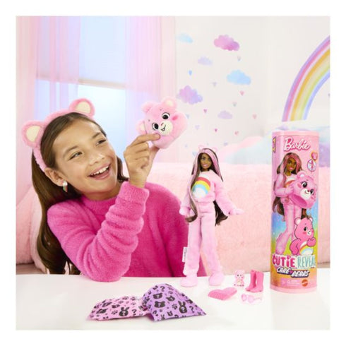 Barbie Cutie Reveal Care Bears - Pink