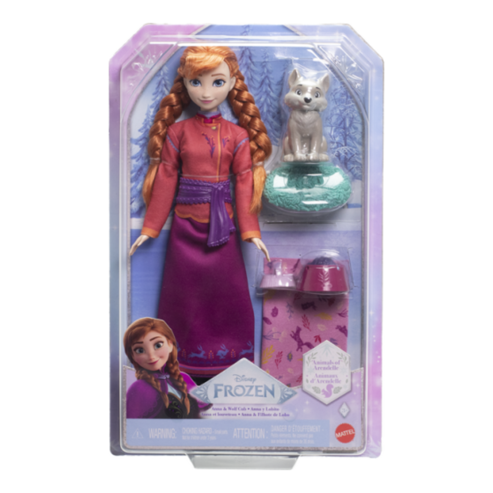 Disney Frozen Anna + Baby Wolf