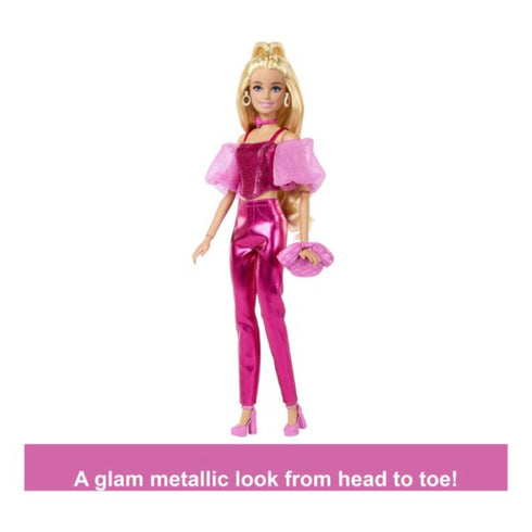 Barbie Deluxe Style Metalic - Pink Corset