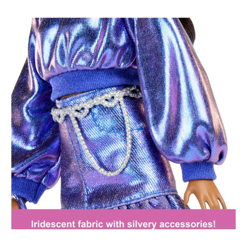 Barbie Deluxe Style Metalic - Blue Sweater