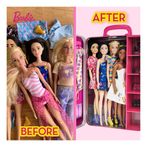 Barbie Take Along Doll Case Wardrobe