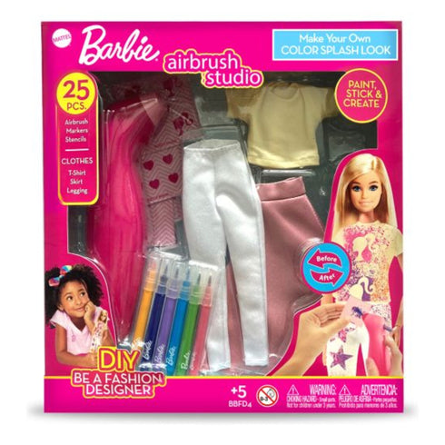 Barbie Make Your Own Outfit -Colourful Splash Look