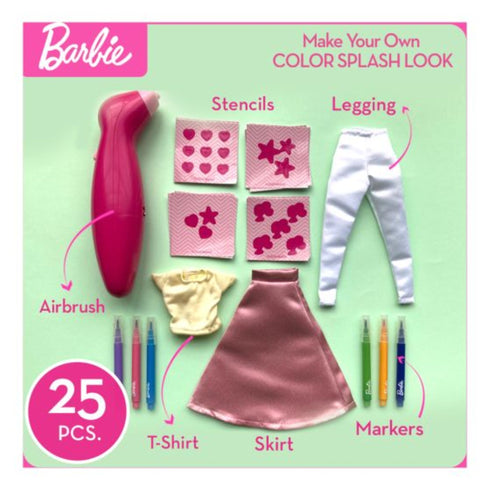 Barbie Make Your Own Outfit -Colourful Splash Look