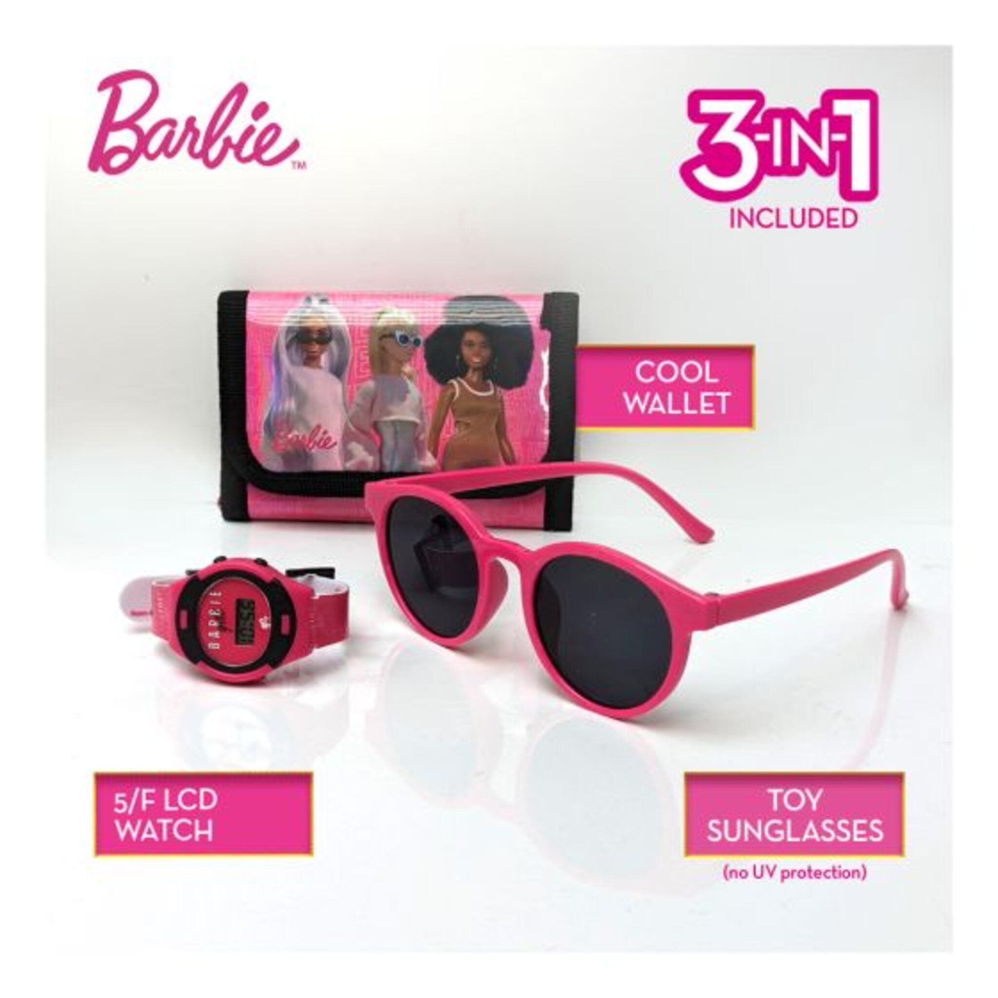 Barbie Watch, Wallet & Sunglasses Gift Set
