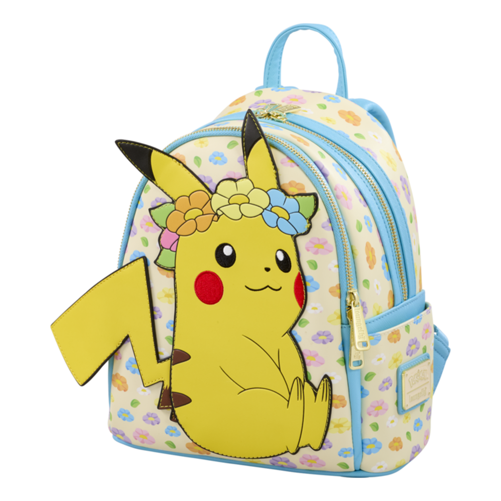 Loungefly - Pokemon Pikachu Floral Crown Mini Backpack