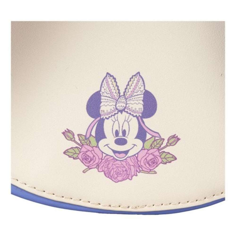 Loungefly - Minnie Floral and Lace Ears Cbody Bag