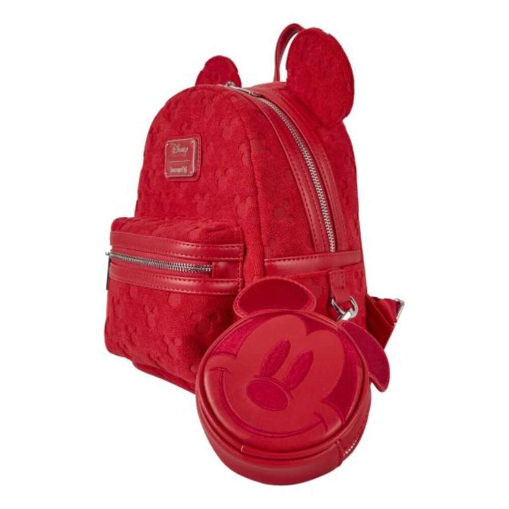 Loungefly - Mickey Ears Burnout Mini Backpack