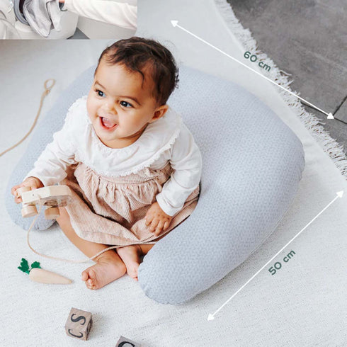 Babymoov Feeding Pillow - Mineral Grey