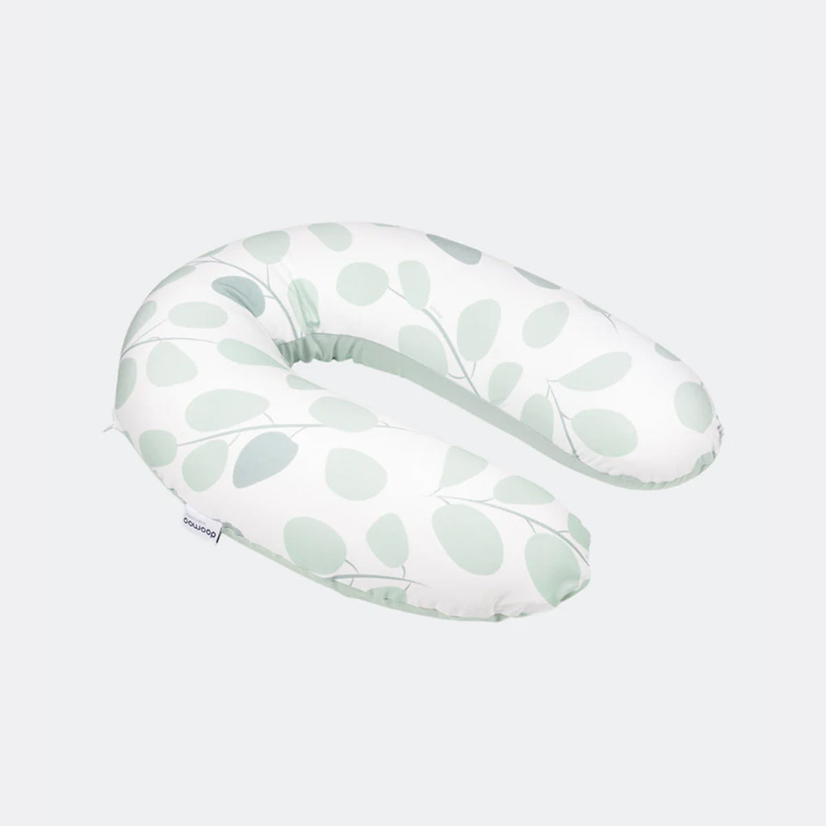 Doomoo BUDDY Maternity Pillow - Aquagreen Leaves