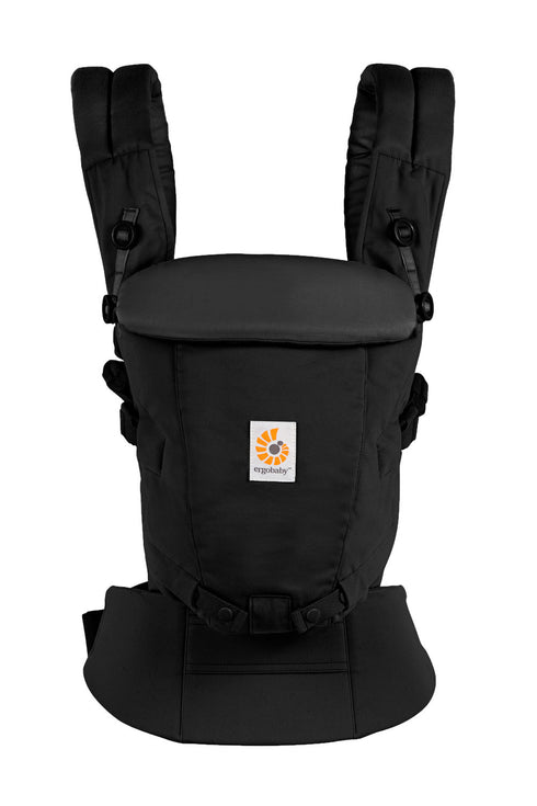 Ergobaby Adapt Soft Touch Cotton Baby Carrier- Onyx Black